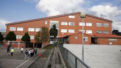 Imagen de archivo del CEIP de Palmeira donde, seg�n el informe de la Conseller�a de Educaci�n, ha aparecido un positivo