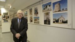 Alberto Mart� en la inauguraci�n de una de sus �ltimas exposiciones, que dedic� a Cuba