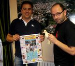 Francisco P�rez y Roberto Lolo presentaron el evento. 