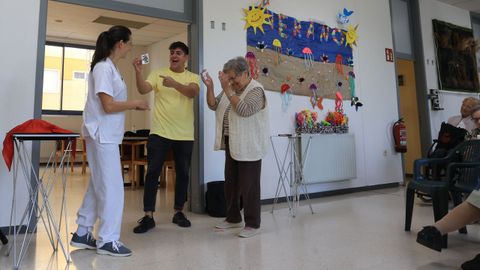 Festival de magia en la Residencia de la tercera edad de Campolongo