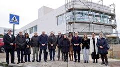 Responsables de la asociaci�n y representantes de varias instituciones visitaron el centro en obras