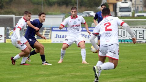 Partido de Tercera Federaci�n entre el Noia y el Estradense en el Campo Julio Mato de Noia
