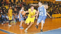 Las im�genes del partido Xuven contra Peixe.