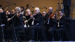 Imagen de archivo de una actuacin de la Orquesta Sinfnica de Galicia