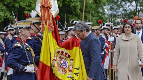 Jura de la bandera en Lugo