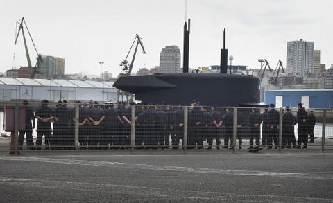 El submarino estar hasta el domingo en el puerto. 