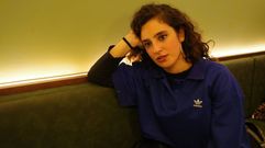 La actriz Alicia Armenteros, a la que le gustan verse en las fotos lo ms natural posible.