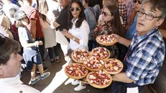 Ambiente del Domingo das Mozas durante una de las �ltimas ediciones del San Froil�n
