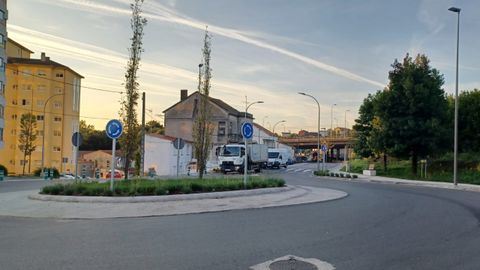 Carretera de Almeiras, en Culleredo