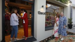 Apertura de la tienda de moda Thece, en Foz, en junio de este a�o