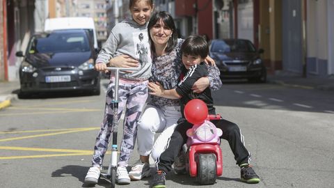 Paseando por Carballo en el d�a de la madre