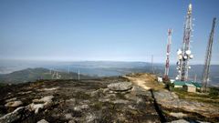 Alto del Xiabre, el cuyo entorno se encuentra la pista donde apareci� el hombre fallecido