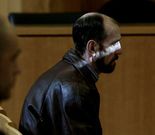 El condenado, en la Audiencia Provincial.