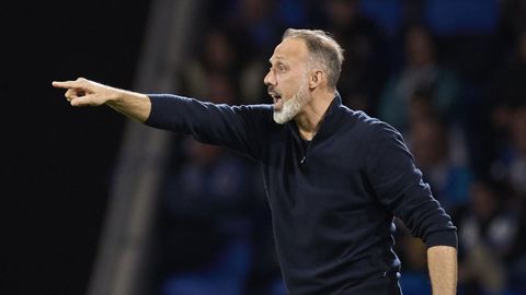 El entrenador de la Real Sociedad, pr&oacute;ximo rival del Celta, Pellegrino Matarazzo.