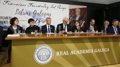 Acto celebrado pola Real Academia Galega en Vilanova de Lourenz� o 17 de maio do 2023, ano no que o D�a das Letras Galegas estivo dedicado a Francisco Fern�ndez del Riego
