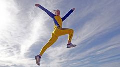 Iria Forj�n participa en salto de longitud con el R�a Ferrol