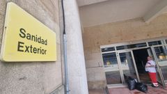 El laboratorio de Sanidad Exterior en Vigo se ubica en el puerto de A Laxe. 