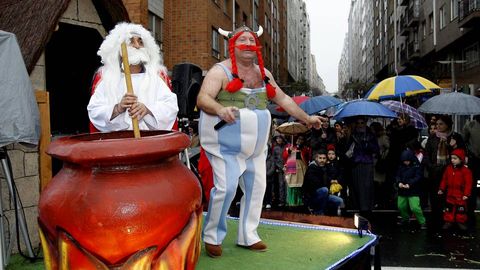 Desfile en Santiago