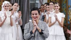 Las hermanas de Juana Rique fueron muy aplaudidas en la Pasarela Atelier Couture de la Semana de la Moda de Madrid con su nueva coleccin.