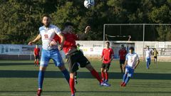 Imagen del partido de la primera vuelta entre Tarago�a y Ribeira.