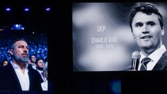 Acto de Vox enel Palacio de Vistalegre plagado de recuerdos de Charlie Kirk