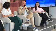 Iv�n Andrade, nun momento da s�a intervenci�n 