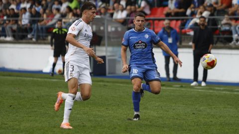 David Muoz ante el central Valdepeas.