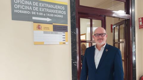 Eladio Santos,�subdelegado del Gobierno en Ourense