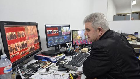 Mangi Caldevilla y su equipo transmiten al mundo la mejor imagen de la Semana Santa en Directo.