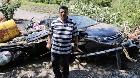 José Ignacio de Celis estaba conduciendo su coche cuando los arrastró la riada.