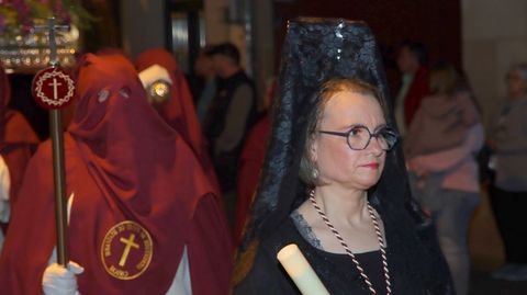 Desenclavo y procesi�n del Santo Entierro en Boiro