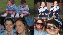 Marta y Rebeca, las mellizas socias del Celta desde que nacieron