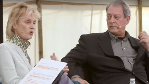Siri Hustvedt y Paul Auster