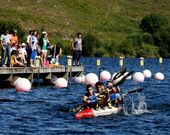 Las aguas del Pontill�n de Castro acogieron ayer el Trofeo Pr�ncipe de Asturias de pirag�ismo.