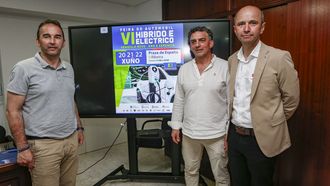 Rey, Martnez y Mario destacaron la importancia del evento en la presentacin.