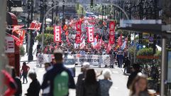 Manifestacin central en Vigo