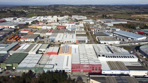 F�bricas y oficinas asentadas en el pol�gono de O Ceao (Lugo).