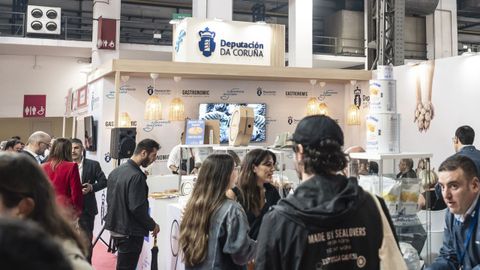 Puesto de la Diputacin de A Corua en el 2024.