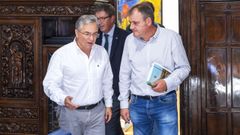 Amador D�az se reuni� con Luis Menor