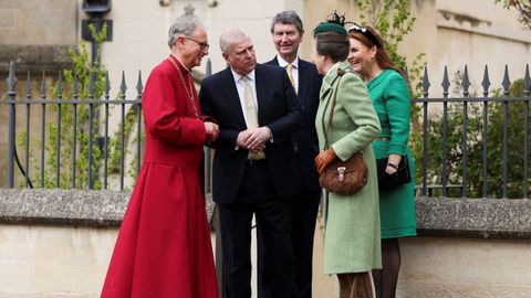 La princesa Ana y Sarah Ferguson