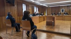 Los dos acusados, en el juicio que se celebr� en la Audiencia de Lugo en el 2025