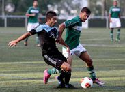 El Coruxo venció al filial celeste con goles de Yago Yao y Centrón en la primera mitad.