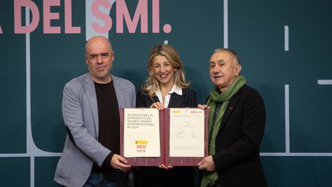 Yolanda D�az: �A Espa�a le sienta muy bien la subida del SMI�