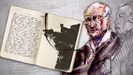 Ilustracin realizada durante el juicio de Jol Le Scouarnec y los documentos en los que documentaba sus atrocidades