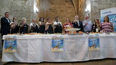 Presentaci�n de la Festa da Langosta de A Guarda en Ribadavia.