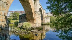 Puente romano de Ourense.