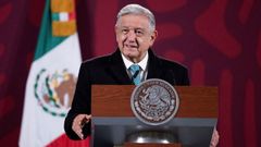 L�pez Obrador, durante su comparecencia