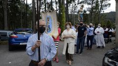 Lousame celebra las fiestas de San Roqui�o