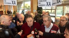 Pensionistas de UGT y Comisiones piden m�s residencias p�blicas