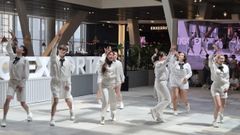 Imagen de una de las actuaciones de ADT en un evento de k-pop